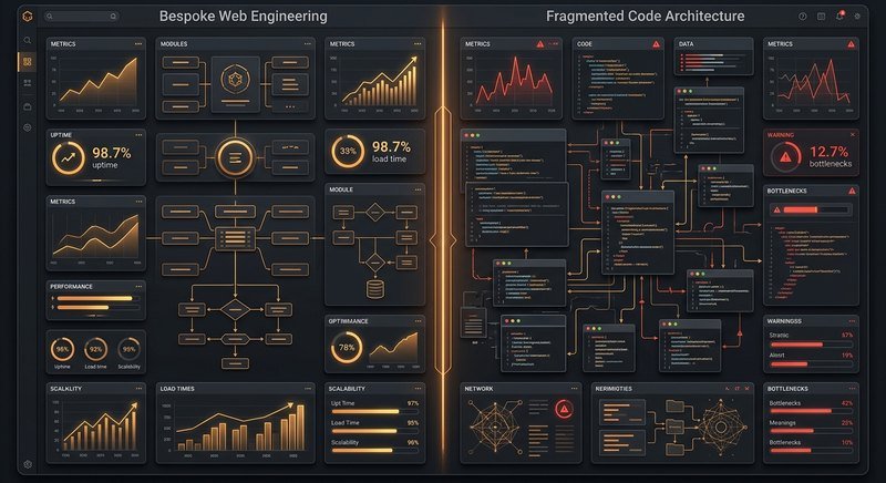 Bespoke UK Web Design vs Offshore Development: Why Cutting Corners Costs UK Businesses £100k+ in Lost Revenue